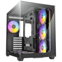 Antec C5 ARGB ATX Dual Mid Tower Gaming Chassis - Black