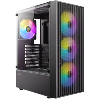Antec AX27 RGB ELITE ATX Gaming Chassis - Black