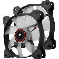 Corsair SP120 Led Red x2 twin pack Case Fan - 120x120x25mm