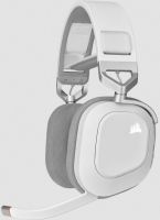 CA-9011236-AP Corsair HS80 White RGB WIRELESS Premium Gaming Headset