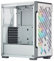 CH-C220TRA-W Corsair iCUE 220T White RGB Airflow Tempered Glass Mid-Tower Smart Case
