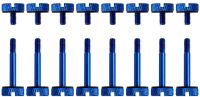 CH-CA8900103L Corsair CC-8900103 Blue - 8 sets of long+short anodized aluminum thumbscrews