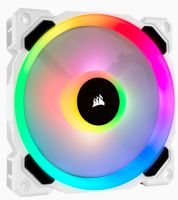 FA-120CLLRW Corsair LL120 RGB 120mm Dual Light Loop White RGB LED PWM Fan - Single Pack