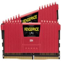 Corsair Vengeance Lpx 32Gb(16Gb x 2) DDR4-3466 (pc4-27666) CL16 1.35v Desktop Memory Module with Red low-profile heatsink