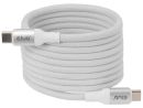 CAC-3032-CLUB3D Club 3D 2m USB-C Magnetic coil 240W PD3.1 cable - White