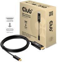 CAC-1334-CLUB3D Club 3D HDMI 2.0 to USB Type-C 4K 60Hz cable 1.8m