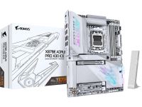 Gigabyte X870E Aorus Pro X3D ICE Wifi AMD Ryzen 7000 / 8000 / 9000 Series Socket AM5 ATX Motherboard - White