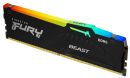 KF560C36BBE2A-32 Kingston FURY Beast RGB 32GB DDR5-6000 CL36 288-Pin Desktop Memory Module