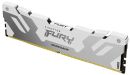 KF576C38RW-16 Kingston FURY Renegade White XMP 16GB DDR5-7600 CL38 288-Pin 1.1V Desktop Memory Module
