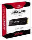 SFYRDK/4000G Kingston FURY Renegade 4000G PCIe 4.0 NVMe Solid State Drive with Heatsink