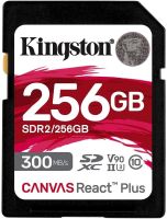 SD-256GKXUii Kingston SDR2/256GB Canvas React Plus 256GB SDXC card