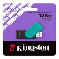 DTXS/128GB Kingston DataTraveler Exodia S Black/Turquoise 128GB Portable USB 3.2 Gen 1 Flash Drive