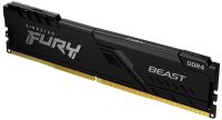 KF426C16BB/4 Kingston FURY Beast Black 4GB DDR4-2666 CL16 288-Pin 1.2V Desktop Memory Module