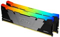 KF432C16RB2AK2/64 Kingston FURY Renegade RGB 64GB(32GB x 2) DDR4-3200 CL16 288-Pin 1.2V Desktop Memory Module