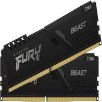 Kingston FURY Beast Black 16GB(8GB x 2) DDR4-3600 CL17 288-Pin 1.2V Desktop Memory Module