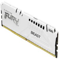 Kingston FURY Beast White XMP 16GB DDR5-5200 CL40 288-Pin 1.1V Desktop Memory Module