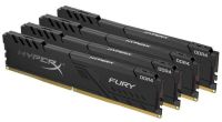 HX436C17FB3K4/64 Kingston Hyper-x Fury 64Gb(16Gb x 4) DDR4-3600 (pc4-28800) CL17 1.2v Desktop Memory Module with asymmetrical heatsink
