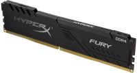 HX426C16FB3/4 Kingston Hyper-x Fury 4Gb DDR4-2666 (pc4-21300) CL16 1.2v Desktop Memory Module with asymmetrical heatsink
