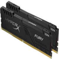 Kingston Hyper-x Fury 8Gb(4Gb x 2) DDR4-3000 (pc4-24000) CL15 1.2v Desktop Memory Module with asymmetrical heatsink