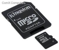 SD-16GKC4 Kingston SDC4/16GB class4 - 4mb/sec - 16Gb micro SDHC with SD adapter
