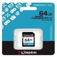 Kingston Canvas Go plus 64GB SDXC SD Card