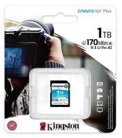 SDG3/1TB Kingston Canvas Go Plus 170R 1TB SDXC C10 UHS-I U3 Memory Card