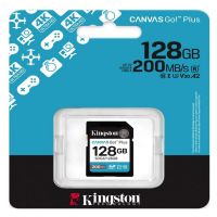 Kingston Canvas Go Plus Gen4 128GB SDXC C10 UHS-I U3 V30 SD Memory Card