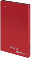 Lian-Li ex-10Q Red - 2.5" Sata external enclosure