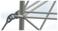 MS-HD-YBA Miro Lattice Mast Y-Base Assembly