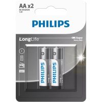 R6L2B/40-C Philips Community Pack 2x AA Batteries Longlife - 60 pack