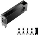 SC-PQB4000+L PNY Blackwell RTX Pro 4000 24GB GDDR7 Professional PCI-e 5.0 x8 Low Profile single-slot Graphics card, mDP