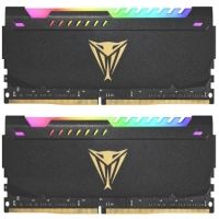 PVSR432G360C0K Patriot Viper Steel RGB 32GB (2x16GB) DDR4-3600 CL18 1.35V 288 pin Desktop Gaming Memory