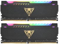 Patriot Vipersteel 32GB KIT (2x16GB) 3600MHz DDR4 Desktop Gaming Memory RGB