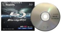 4719303528116 Ridata BD-RE Bluray, 25GB, 2x, printable - 10 pack slim jewel case