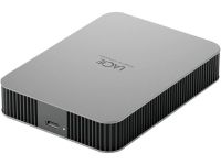STLR2000400 Seagate LaCie 2TB USB 3.2 Gen 1 Type-C External Hard Drive with aluminum enclosure - Space Grey