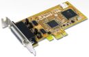 AC-Si5437PHL+S Sunix 2-port RS-232 High Speed PCI Express Low Profile Serial Board with Power Output