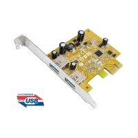 AC-SiUSB2302+L Sunix USB2302 USB 3.0 Dual ports PCI Express Host Controller