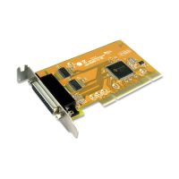 AC-Si5079AL+S Sunix MIO5079AL 2-port RS-232 & 1-port Parallel Universal PCI Low Profile Multi-I/O Board