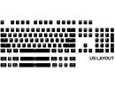 SS-60200 SteelSeries PrismCaps Black US keycaps