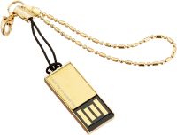 FD-SPC8G Supertalent Pico-C luxury series, jewellery look style with metal housing, 8Gb flash drive, Gold