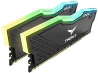 Team T-Force Delta RGB 32GB kit (2x16GB) DDR4-3600 CL18 1.35V 288pin DIMM memory Black