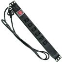 AC-CAB-PDU-1U6 AccoNet Power Distribution Unit 1U 6 way Female Kettle cord,