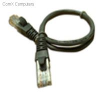 Acconet CAT5e UTP Flylead, 0.5 Meter, Straight (T568B) Stranded Cable, Moulded Boots and Plugs, Grey