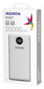 BT-AP20000QCDW Adata P20000QCD White 20000mAh(74Wh) Powerbank