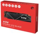 HD-AG512S70B Adata S70 Blade series 512Gb nGff/M.2 3D TLC SSD with NVMe 1.4 PCIe Gen4x4 mode, type 2280 - 25x80x4.3mm
