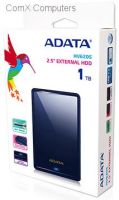 AHV620S-1TU3-CBL Adata HV620s series 1Tb/1000Gb Blue Slim USB 3.0 External Hard Drive