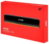 ME-AD41636D20x2 Adata GAMMIX D20 32Gb(16Gb x2) DDR4-3600 (pc4-28800) CL18 1.35v Desktop Memory Module