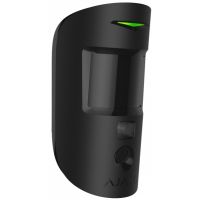 Ajax - MotionCam (PhOD) Jeweller - Black Wireless Motion Detector with Photo on Demand and by alarm