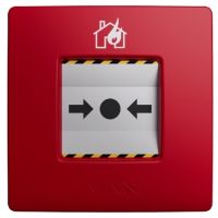 Ajax Manual Call Point Jeweller - Red