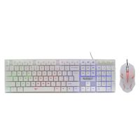 XC1000WHT Alcatroz X-Craft XC 1000 White Gaming USB Wired Keyboard and Mouse